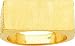 14K Gold Mens Signet Ring Sz 10
