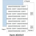 Paris Business Products DocuGard Security Paper, 8.5 x 11 Inches, Blue, 500 Sheets (04541)