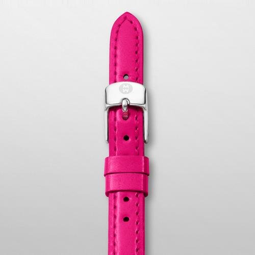 MICHELE 12mm Fandango Pink Patent Leather