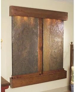 Adagio Cottonwood Falls Wall Fountain Bronze Mirror