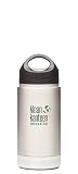 Klean Kanteen Wide Mouth Insulated Water Bottle with Loop Cap (12-Ounce)