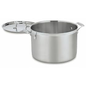 Cuisinart MultiClad Pro Stainless 8 Quart Stockpot with Cover