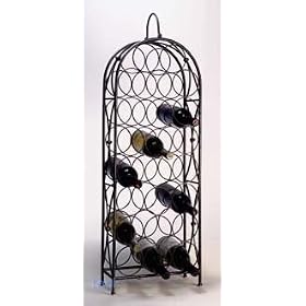 Parisian Wrought Iron Wine Rack by The Wine Enthusiast