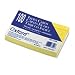 Recycled Oxford Colored Index Cards, Ruled, 3"x5", Canary, 100/Pack ESS7321CAN
