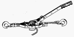 Maasdam Pow'R Pull A-20 3/4 Ton Capacitty Rope Puller with 20' of 1/2 dia. Rope