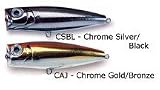 Hydro Popper 2-5/8, 7/8 oz - Chrome Gold / Bronze