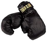 Black Vinyl Cardio Training Gloves, 12OZ
