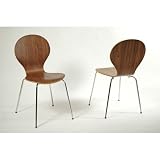 LOUNGE-ZONE DESIGN-KLASSIKER STUHL [STOCKHOLM] WALNUSS AUS