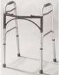 Adult Deluxe Folding Walker - Two Button