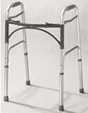 Adult Deluxe Folding Walker - Two Button