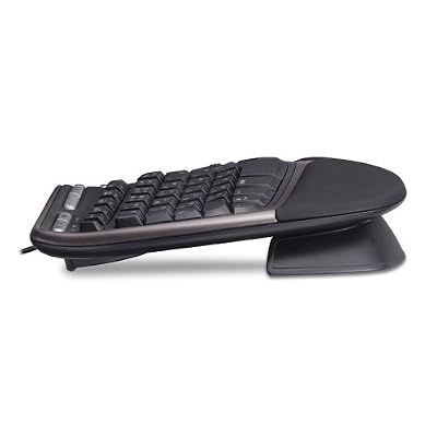 Microsoft Natural Ergonomic Keyboard キーボード逆傾斜状態