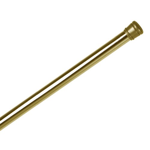 Maytex 36 to 72-Inch Tension Rod - Brass