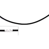 3mm Rubber Black Choker 18
