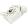 Crosley Radio CR58-IV The Dreyfuss 500 Desk Phone Ivory