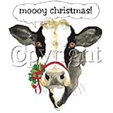 Moooy Christmas Adult Sweatshirt