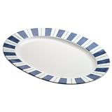 Pfaltzgraff Wyngate Stripe 14-Inch Oblong Platter