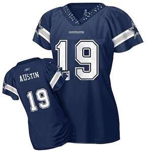 Miles Austin #19 Blue Women's 