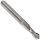 Melin Tool AMG-DP1 Solid Carbide Drill Point End Mill, Uncoated (Bright) Finish, Single Cut, 2 Flutes, Center Cutting