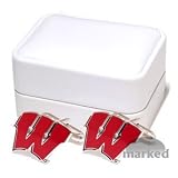 Wisconsin Badgers ( University Of ) NCAA Executive Logo Cufflinks