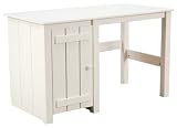 LOUNGE-ZONE KINDERSCHREIBTISCH SCHREIBTISCH [LOVELY COTTAGE] CREME AUS KIEFERNHOLZ