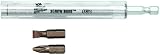 Vermont American 16034 ScrewBoss Clear Screwdriver Bit Tip Holder with Slotted and Phillips Bit Tips