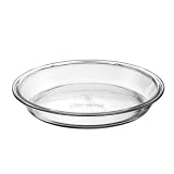 Fire-King Crystal 9-Inch Pie Plate