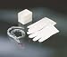 Clear plastic sleeve envelopes a plastic suction catheter. Sleeve slides over exudate to reduce potential clinician contact. Whistle tip and side eyes help minimize trauma to delicate mocosal tissue. Thumb valve permits continuous or intermitent suction. Single-use. Contains Cath 'N Sleeve device, pop-up solution container, two vinyl gloves, in peel open package. Sterile.