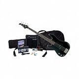The Silvertone Revolver Bass - SSLB11PK-BK