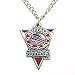 Buffalo Bills Chain Necklace & Pewter Pendant - NFL Football Fan Shop Sports Team Merchandise