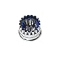 Kaiser Bakeware Linzer Fluted Heart Cookie Cutter, Tinned Steel