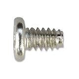 Coarse Thread Flathead Steel Screw, 24pk