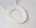 Comfy Covers Germ Resistant Toilet Seat Cover (White)