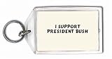 I support President Bush Keychain