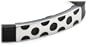 14k White Gold Fashion Rubber Bracelet, 7"