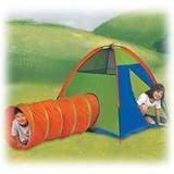 Hide-Me Tent & Tunnel Combination - Neon