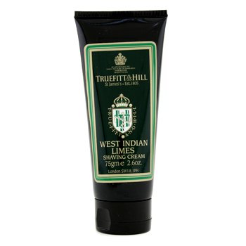 Truefitt & Hill West Indian Limes Shaving Cream (Travel Tube) 75g/2.6oz Truefitt & Hill West Indian Limes Shaving Cream (Travel Tube) 75g/2.6oz