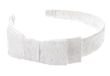 L. Erickson USA Coco Two Tier Headband 100% Cotton - Cotton Eyelet Sunshine