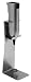 Kitchen & Housewares : Arcosteel Battery Operated Zinc Alloy Frother with Stainless Steel Stand