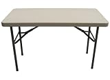 Outdoor Living : Blow Molded Plastic Folding Table Bi-Fold 24' x 48' - DAD-YCZ-122-GG