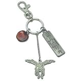 Death Note: Ryuk, Apple, and Logo Metal Key Chain.