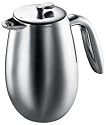Bodum 32oz Columbia Thermal 8 Cup Stainless Steel Coffee/Tea Press