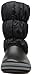 crocs Women's Winter Puff Boot Wom Snow Boot, Black/Charcoal, 6 M US
