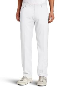 Puma Golf NA Men's 5 Pocket Tech Pant,  White, 36W x 32L