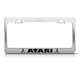 Atari Video Games license plate frame Stainless Metal Tag Holder