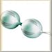 KegelPro Pac Original BenWa SmartBalls Kegel Exercise Ben-Wa Balls with Velveteen Pouch and Personal Lubricant assorted colors like Pearly Sky Metallic