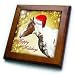 Chirstmas Horse - 8x8 Framed Tile