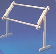 F.A. Edmunds Needlework Scroll Frame with Adjustable Lap Stand