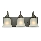 Royce Three-Light Vanity Oil Rubbed Bronze with Etched Globes # RV8003-23