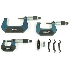 Storm Swiss Micrometer - 0 to 3 In
