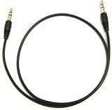 Lig0sh: 3.5mm Stereo Jack to Jack plug cable for iPhone / iPod / MP3 Player / Cassette Player / Car Auxiliary Ports / Laptop / PCs and etc